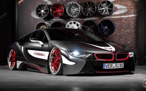 BMW i8 by EVS Motors on Vossen Wheels (CG-209T (3 Piece)) 2018 года